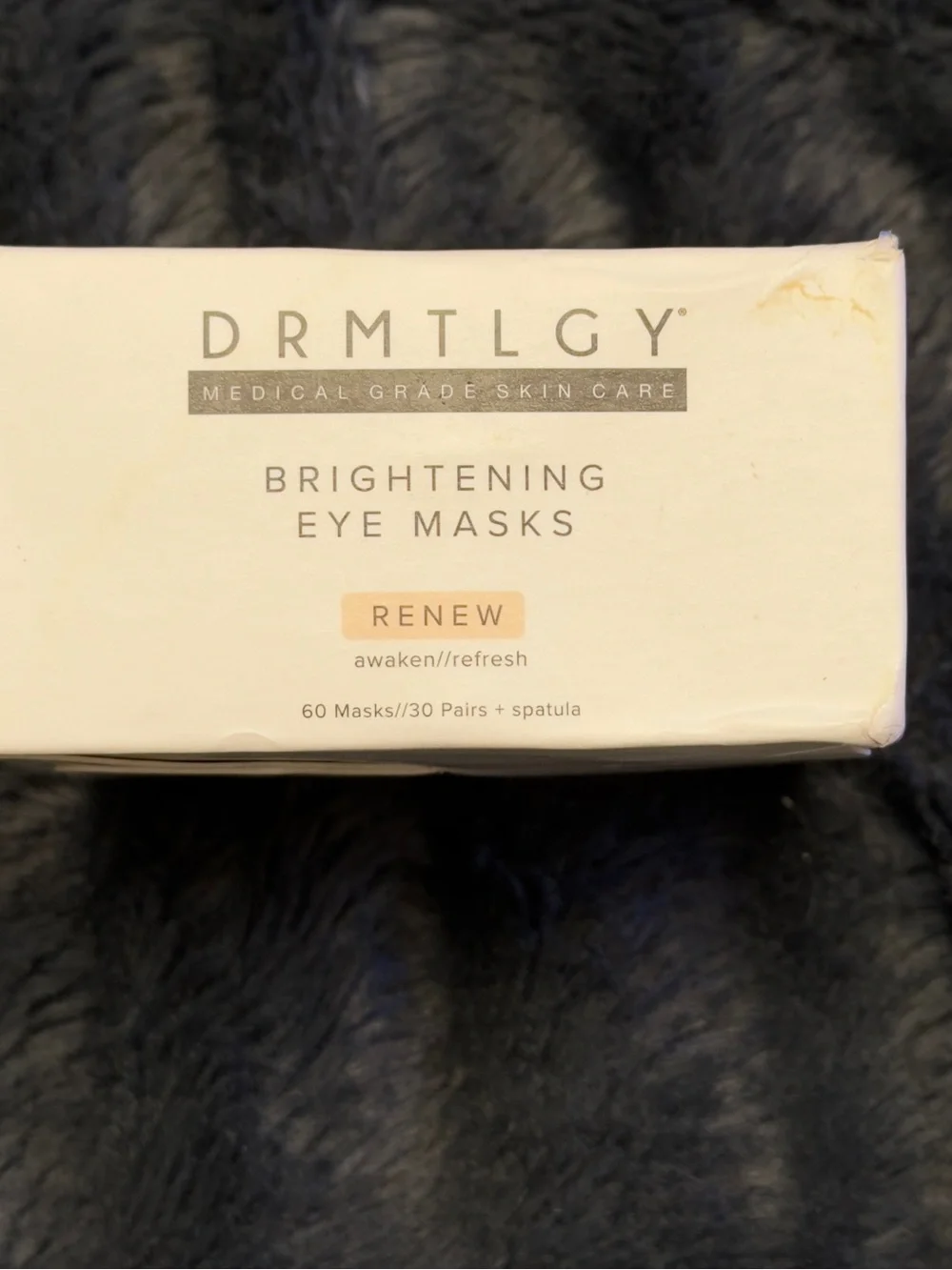 DRMTLGY Renew Brightening Eye Masks - Cream